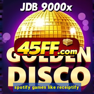 spotify games like receiptify